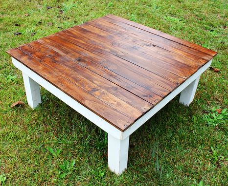 Custom Made The Modern Farmhouse Reclaimed Wood Coffee Table