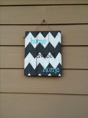 Custom Made Rustic, Reclaimed Home Sweet Home Sign