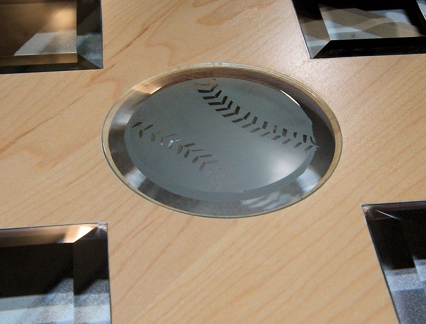 Hand Crafted Baseball Coffee Table & End Table by Michael's Fine