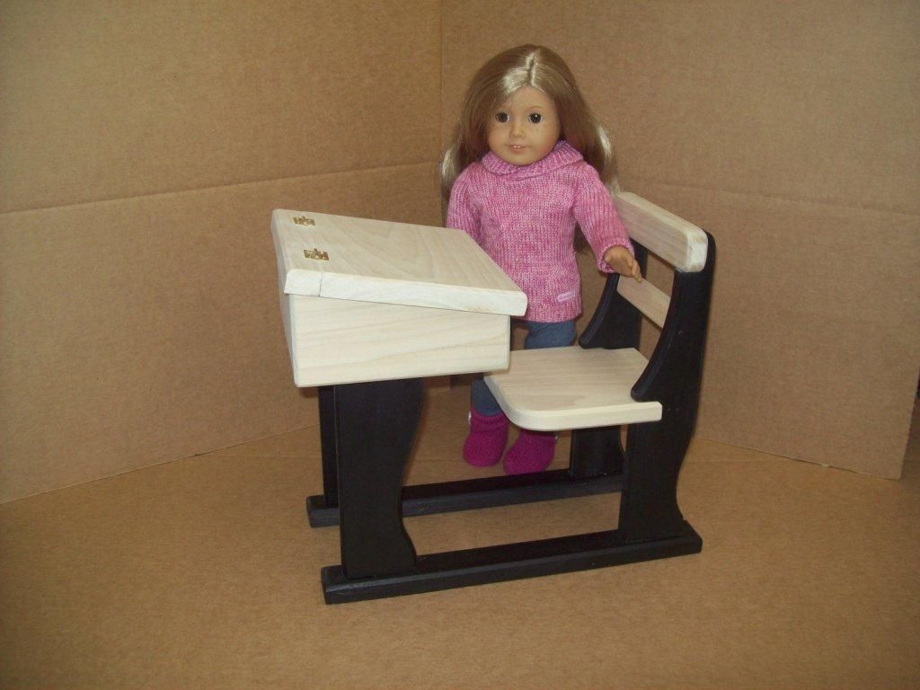 Custom 18 Inch Doll School Desk By Pine Grove Woodshop