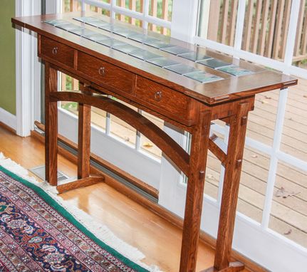Custom Made Arts And Crafts Console Table