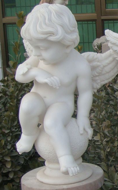 Custom Made Set Of 4 Small Angel Sculpture