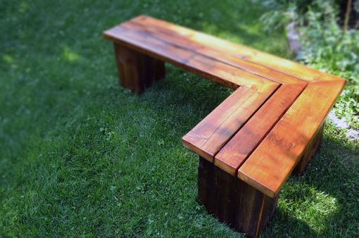 Custom Made Rustic Outdoor Bench
