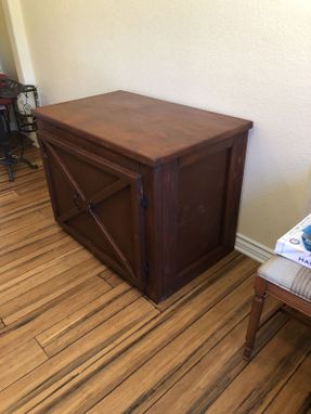 Custom Made Rustic Desk For Two