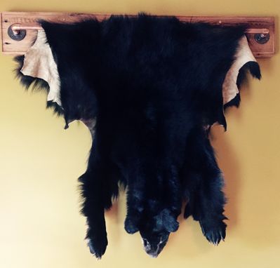 Custom Made Bear Hide Display