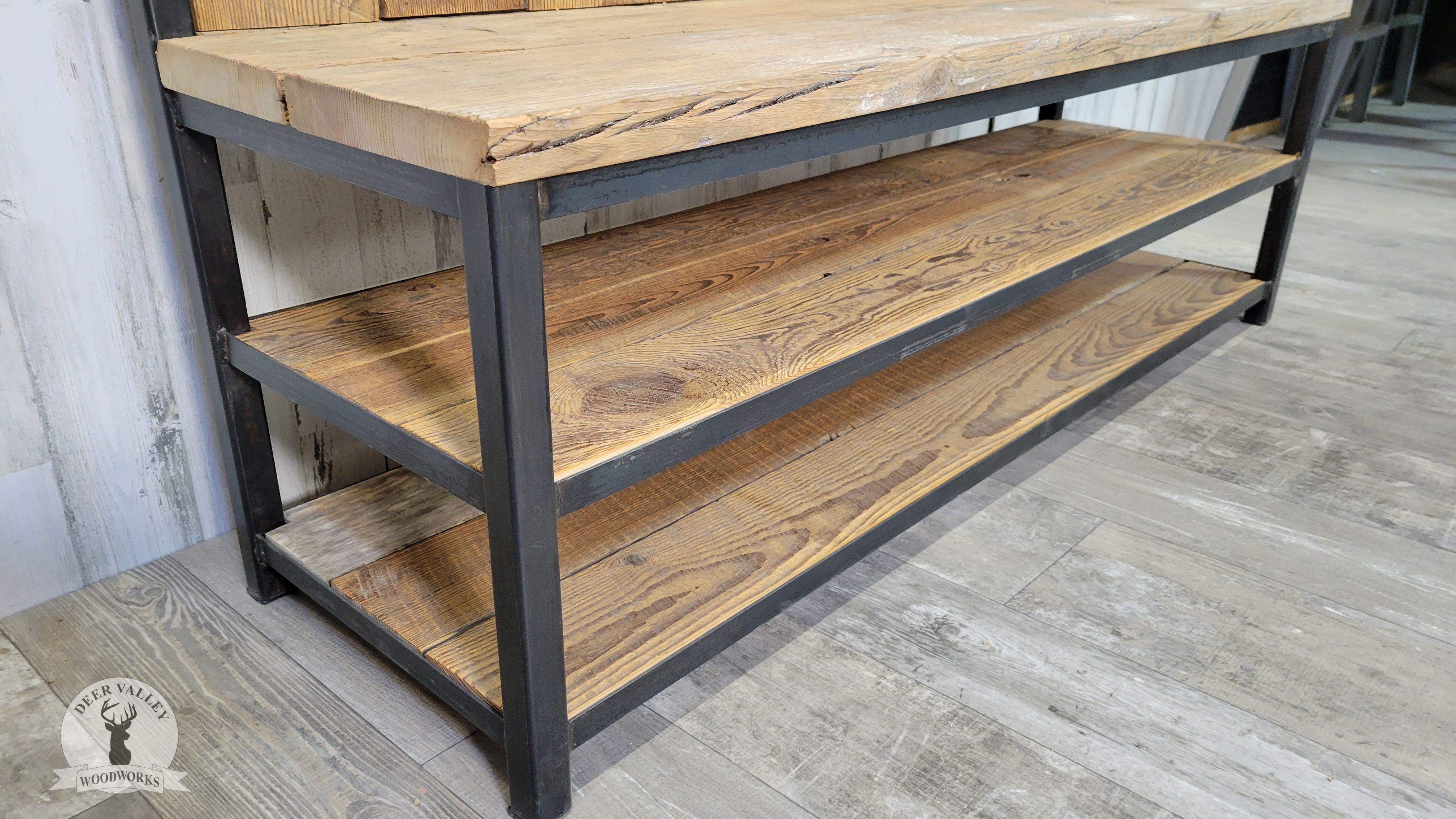 Buy Custom Made Reclaimed Barnwood Hall Tree, Reclaimed Wood Hall Tree