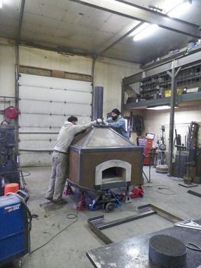 Custom Made Wood Fired Pizza Oven