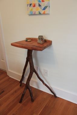 Custom Made Natural Entryway Side Table