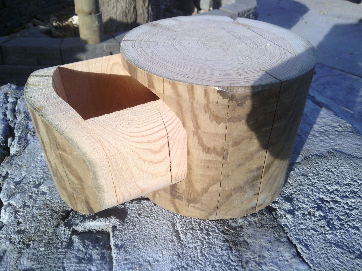 Buy Hand Made Repurposed Bandsaw Box With Pen Holder, made to order