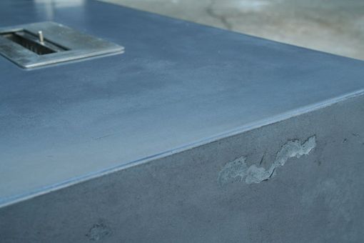 Custom Made Monolithic Concrete Fire Table