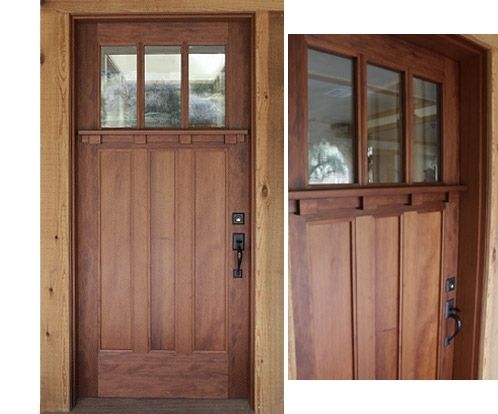 Hand Made Bungalow Door by RB Woodworking | CustomMade.com