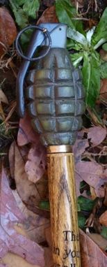 Custom Made Walking Stick/Cane, The Warrior