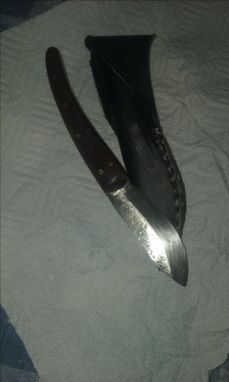 Custom Made Drop Point Skinner Bushcraft Blade