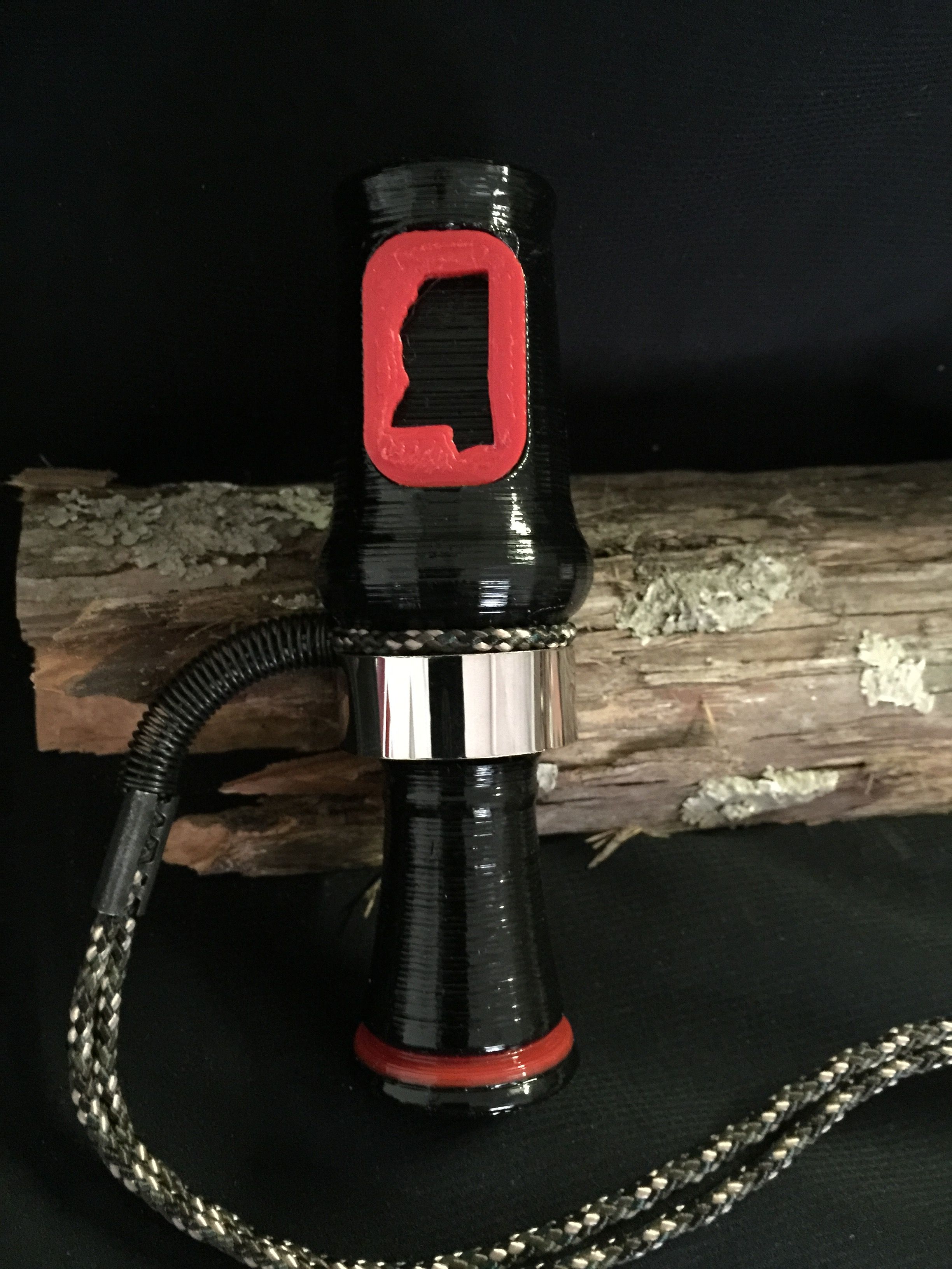 Hand Crafted 3d Printed Duck Call - 100% Printed Toneboard W/45deg Bell ...