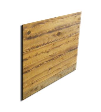 Custom Made #62 Decorative Dallas Style Reclaimed Wood Art Board
