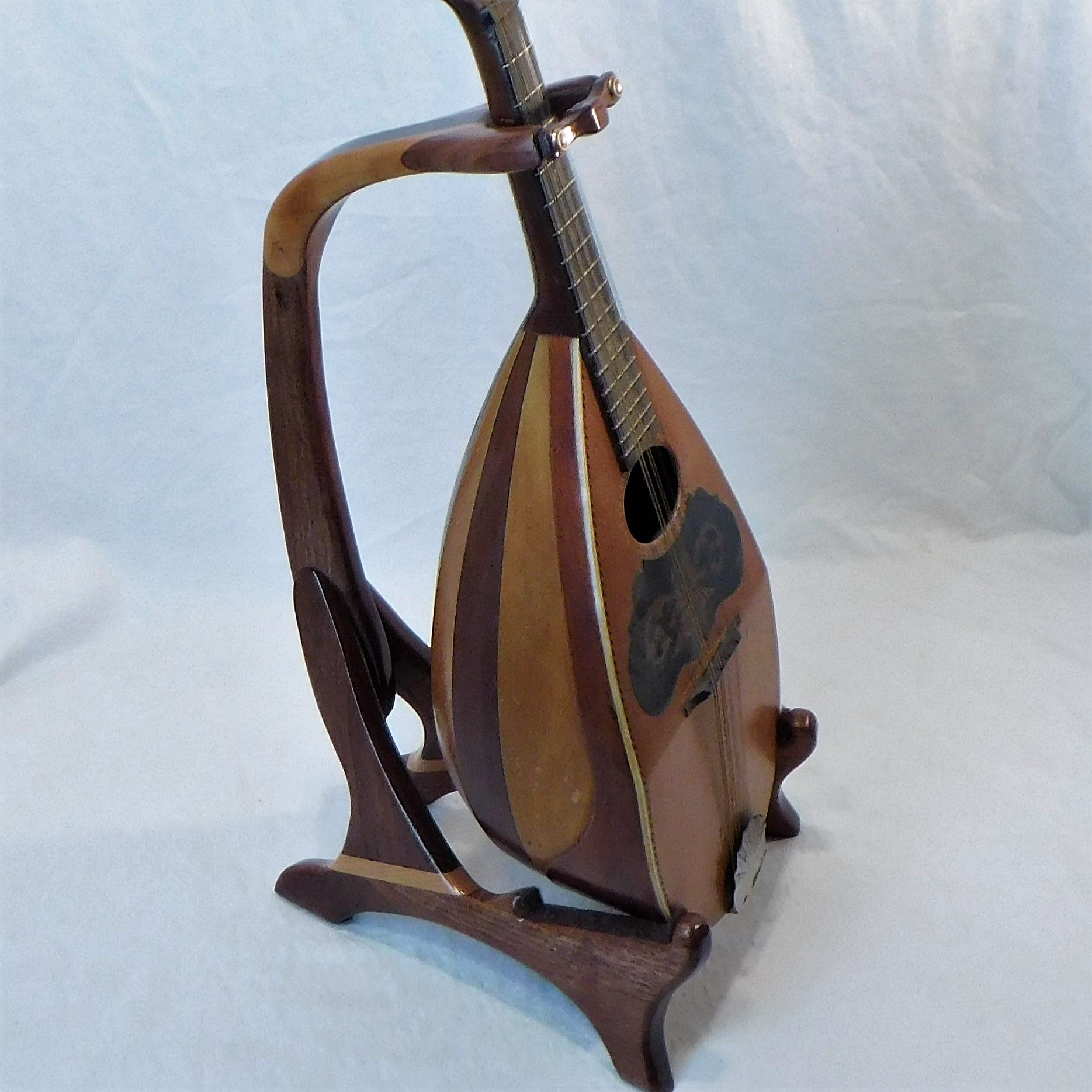 Buy Custom Made Mandolin Stand, made to order from South Mountain Woodworks