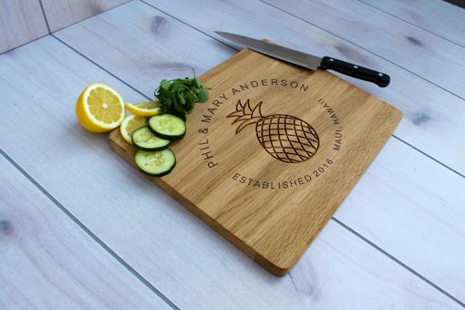 Custom Made Personalized Cutting Board, Engraved Cutting Board, Custom Wedding Gift – Cb-Wo-Phil Maryanderson