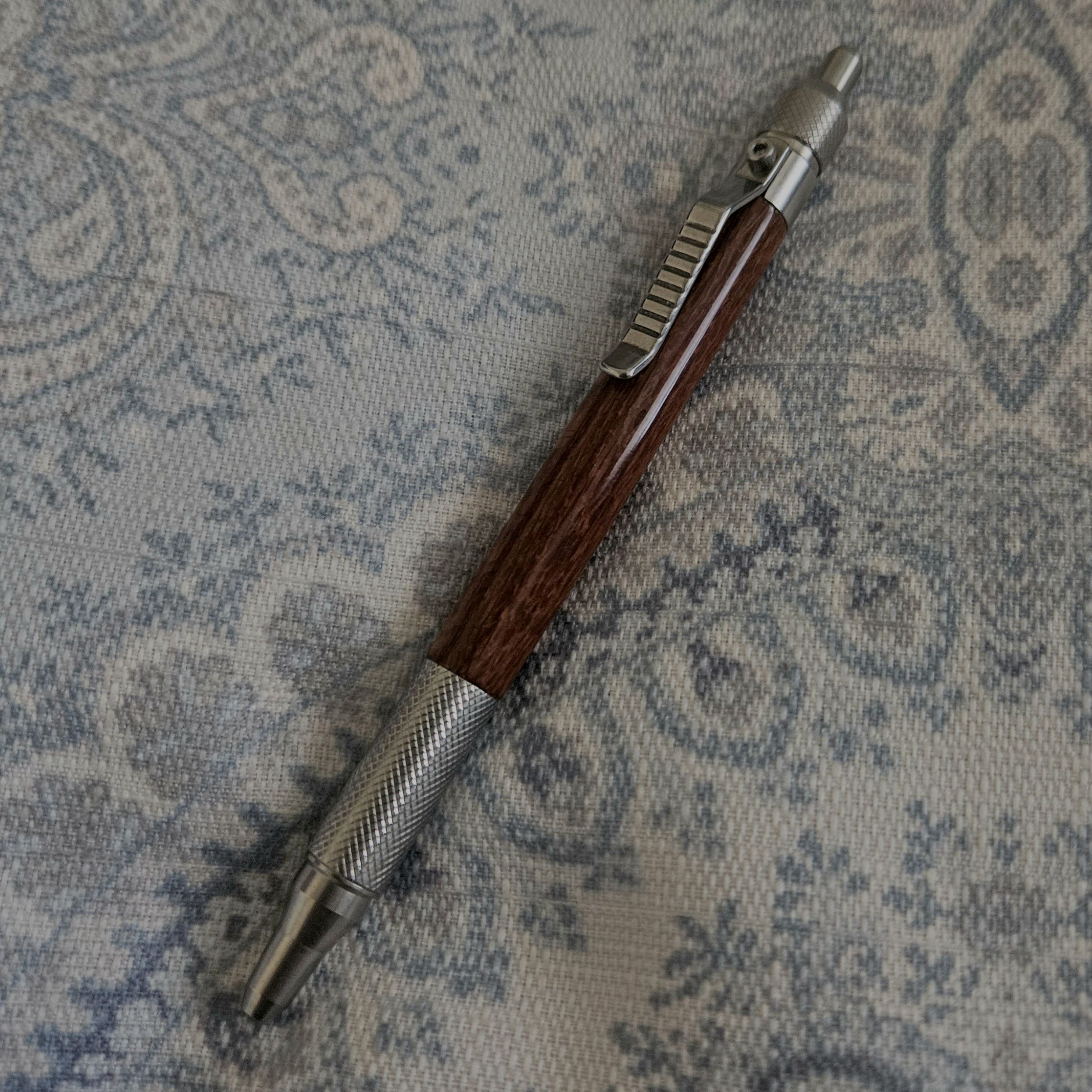 Buy Handmade Handcrafted Leopard Wood And Aluminum Custom Pen, made to