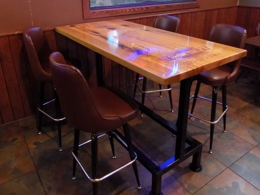 Custom Made Industrial Bar Table