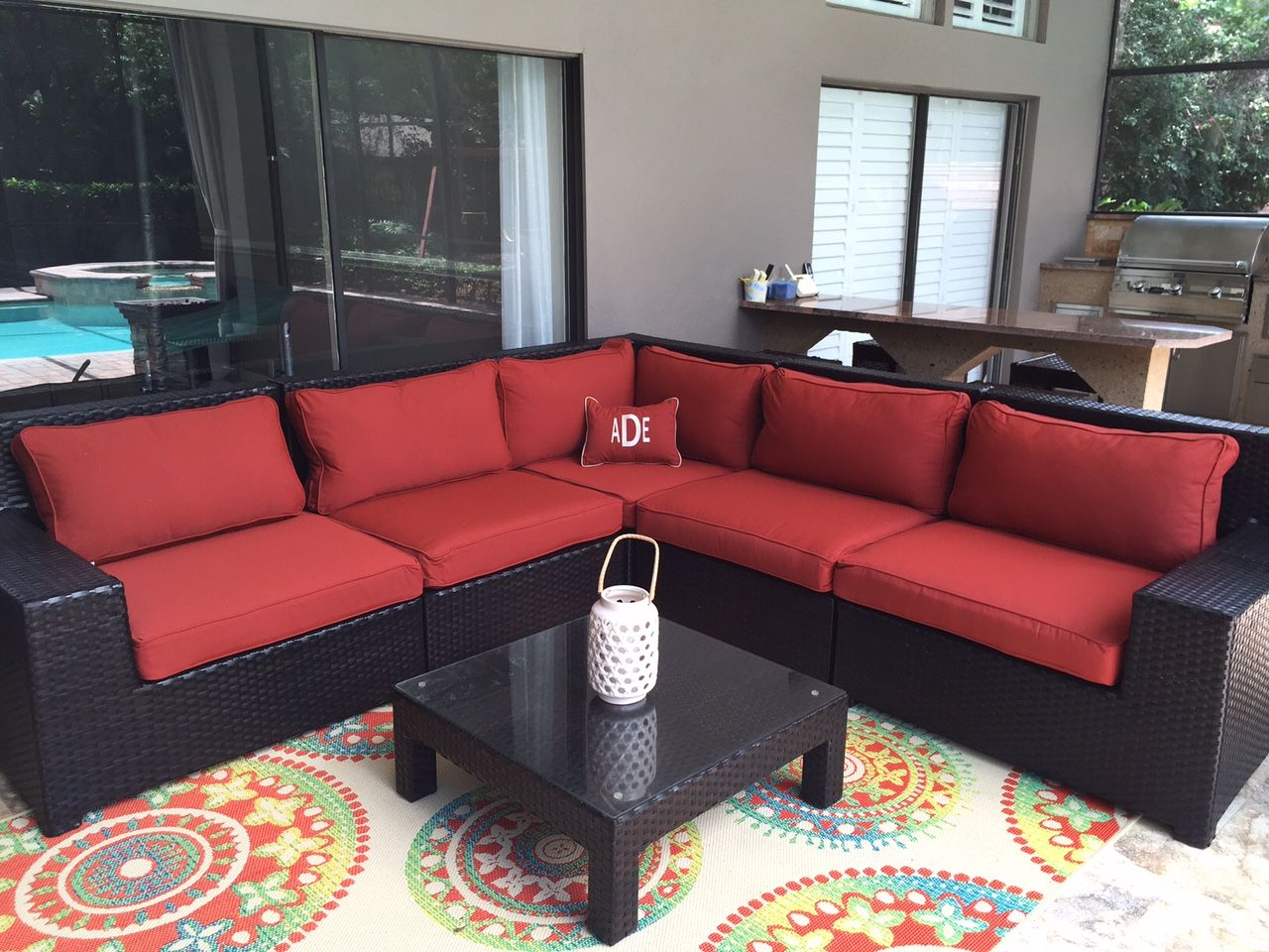 Hand Crafted Outdoor Furniture Cushions Replacement Cushions by