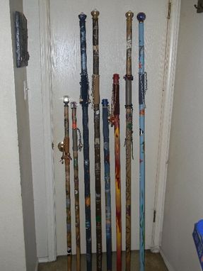 Custom Made Staff Of Various Themes And Styles