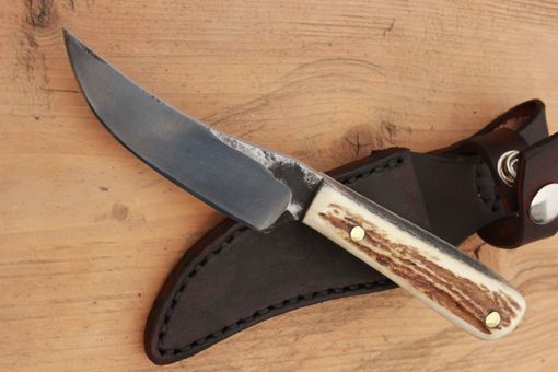 Custom Made Firecreekforge.Com Hand Forged Skinning Knife O1 Tool Steel Hunting Fire Creek