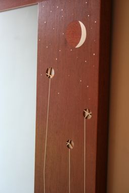 Custom Made Mirror-Moon And Stars