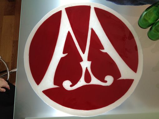 Custom Made Mastriani Law Firm Company Logo - 20" Circle – 2012