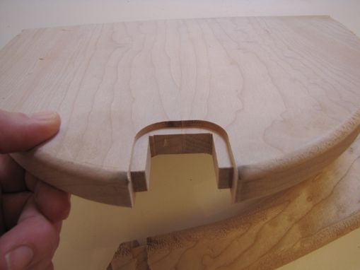 Custom Made Whale Tail Table, Walnut,Cherry, Maple