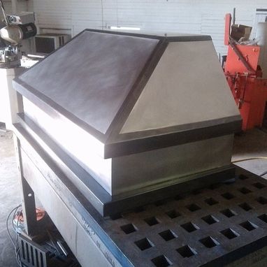 Custom Made 48" Range Hood In Non Directional Stainless