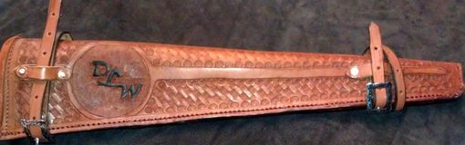 Custom Made Custom Rifle Scabbard For 16 To 20" Carbines