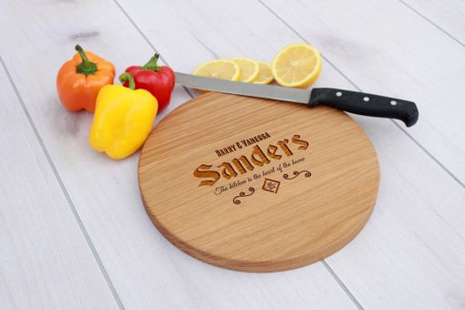Custom Made Personalized Cutting Board, Engraved Cutting Board, Custom Wedding Gift – Cbr-Wo-Sanders
