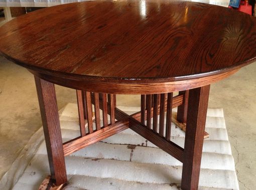 Custom Made Mission Oak Table