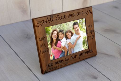 Custom Made Custom Engraved Picture Frames