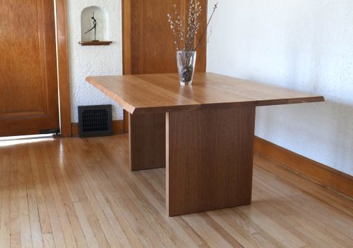 Custom Made Modern Live Edge Dining Table