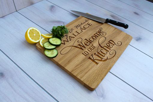 Custom Made Personalized Cutting Board, Engraved Cutting Board, Custom Wedding Gift – Cb-Wo-Jeffrey & Melinda