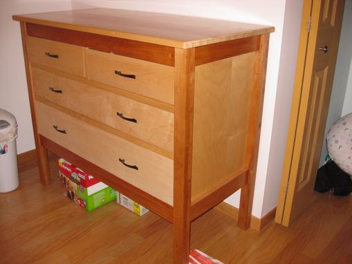 Custom Made Maple Chest Of Drawers