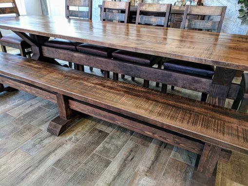 Custom Made Reclaimed Maple Dining Table