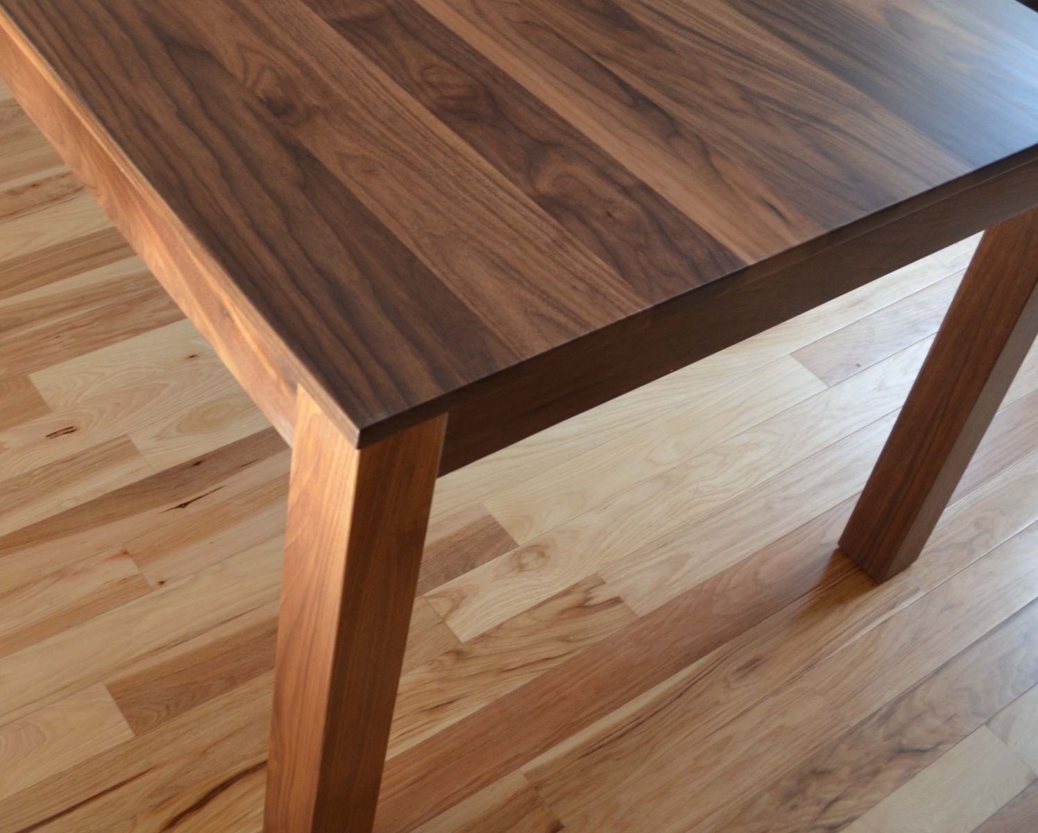 solid walnut kitchen table