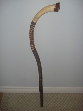 Custom Made Handcarved Cane Made Of Maple,,,,,
