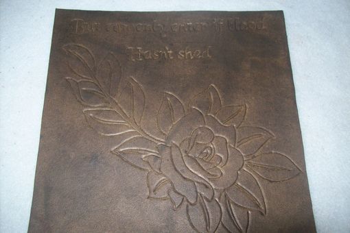 Custom Made Leather Tiles
