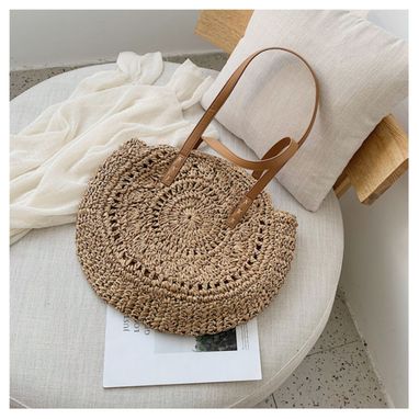 Custom Made Cotton Net String Shoulder Bag Macrame Net Bags For Women Summer Handbag