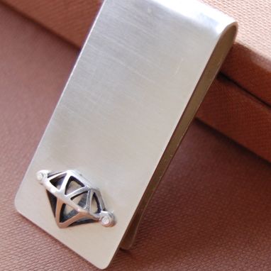 Custom Made Personalized Sterling Silver Money Clips