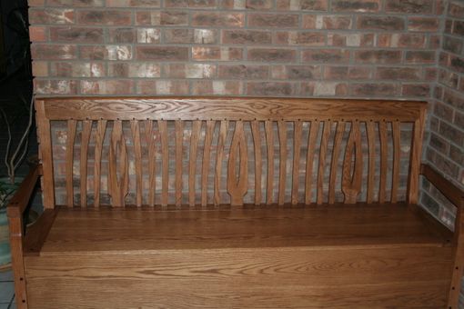 Custom Made Greene And Greene Style Bench