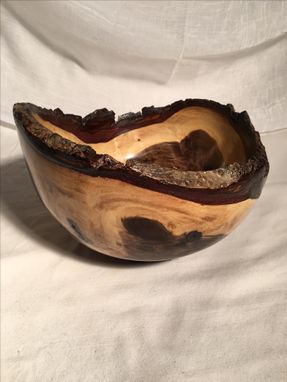Custom Made Walnut Natural Edge Bowl