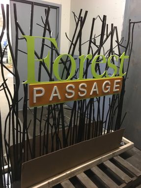 Custom Made Forest Passage Sign