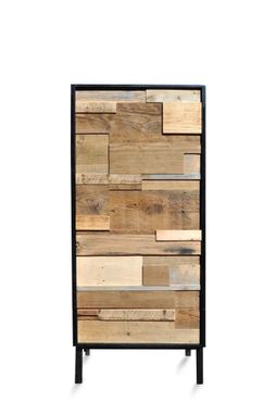 Custom Made Collage Wood Dresser