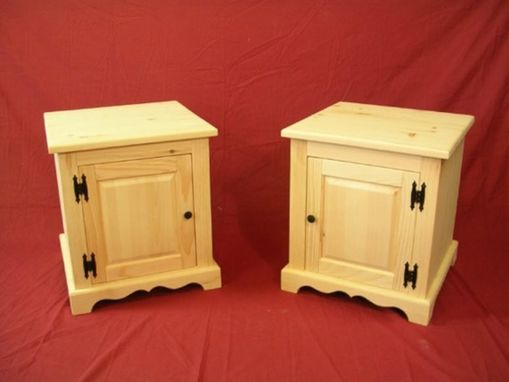 Custom Made Pine End Tables