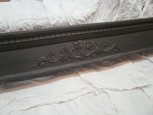 Custom Made Slightly Distressed Fireplace Mantel (Mantle)