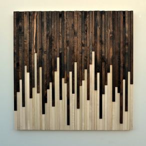 Salvaged Wood Wall Art - Wood Wall Art - Reclaimed Wood Art –  Solsticewoodworks